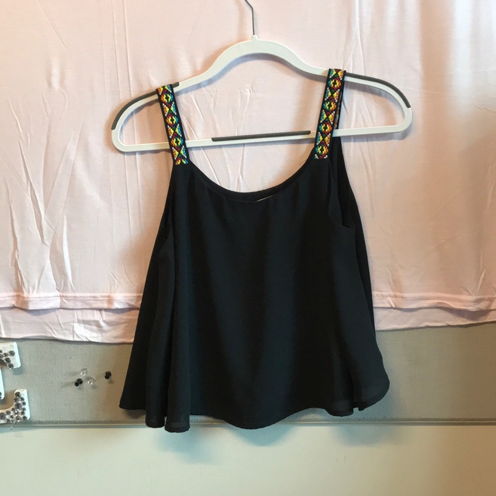 vintage havana cropped tank